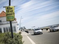 Kampagne på Strandvejen, foto: Rådet for sikker trafik