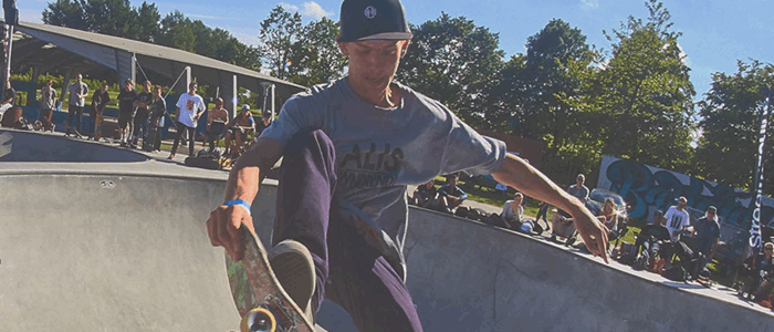 DM i Park Skateboarding i Multiparken