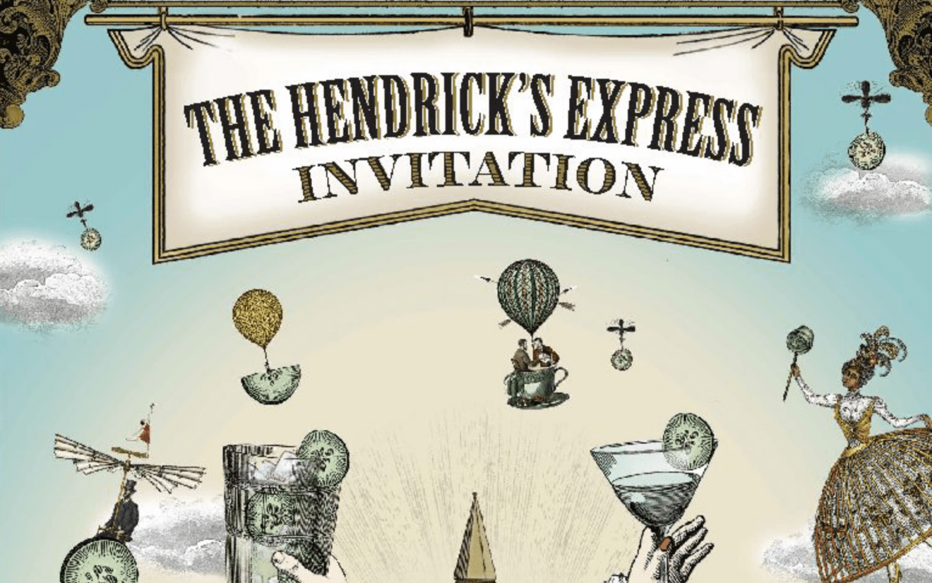 Invitation til Hendrick's Ekspressen