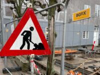Fra 2025 vil der blive flere gravearbejder i bymidten. Pressefoto Helsingør Kommune