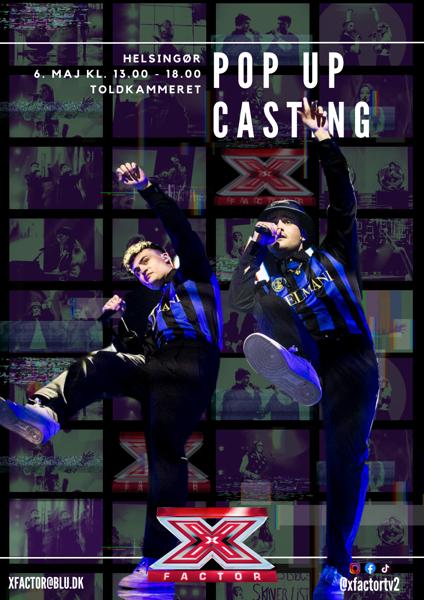 X Factor kommer til Helsingør den 6. maj!